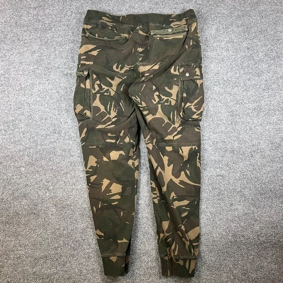 Polo Ralph Lauren Sweatpants Mens XL Green Camo Joggers Cargo Surplus Military - Picture 2 of 12